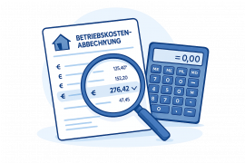Betriebskostenabrechnung selbst prüfen