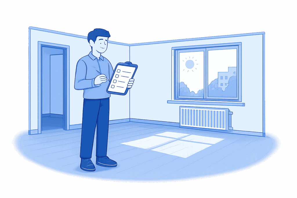 Wohnungsbesichtigung Checkliste